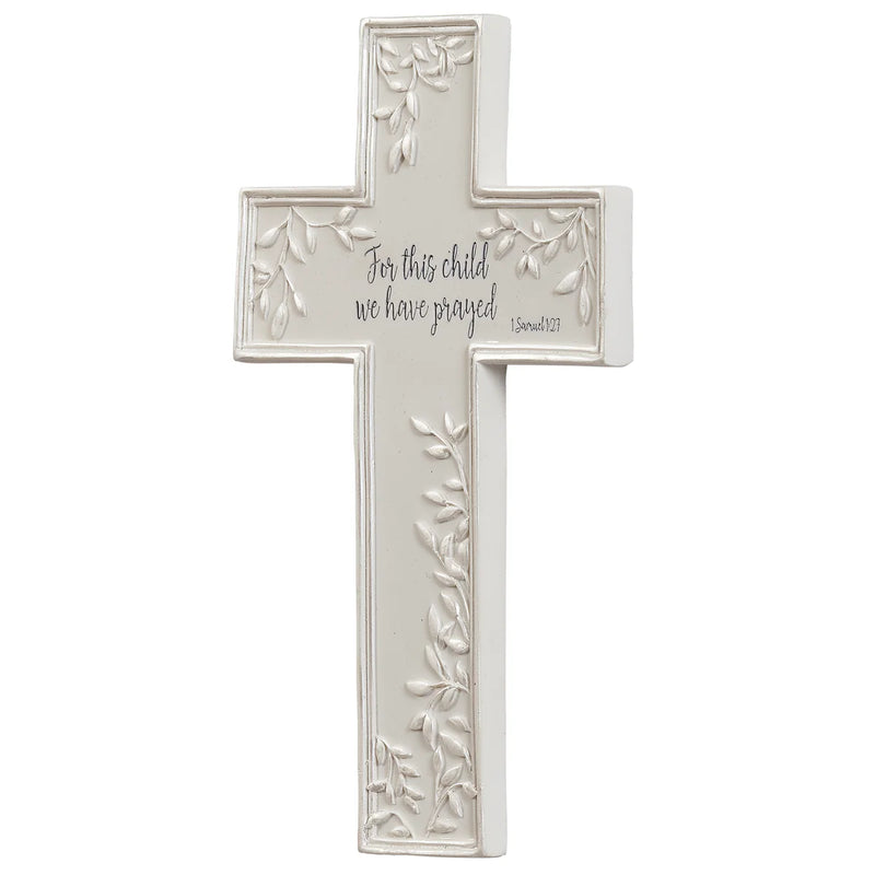 For This Child Wall Cross 7.75"H