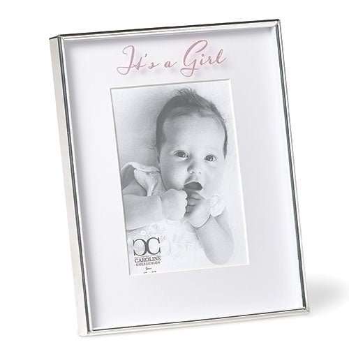 It's a Girl Picture Frame 8.75"