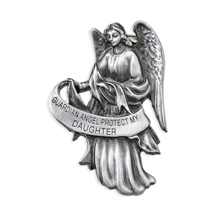 Guardian Angel Visor Clip "Protect My Daughter"