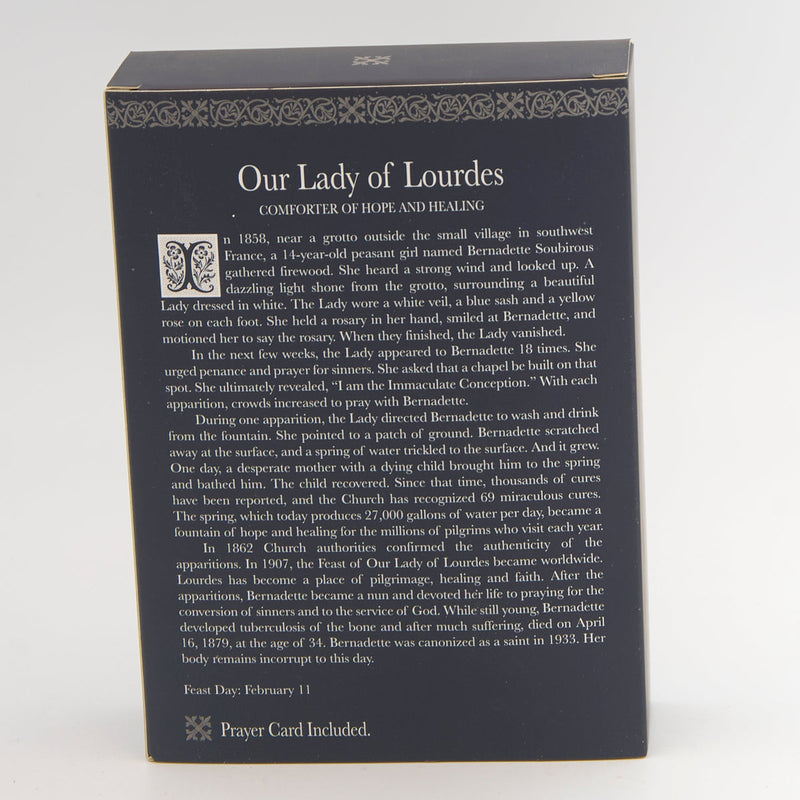 Our Lady of Lourdes Statue 4"H