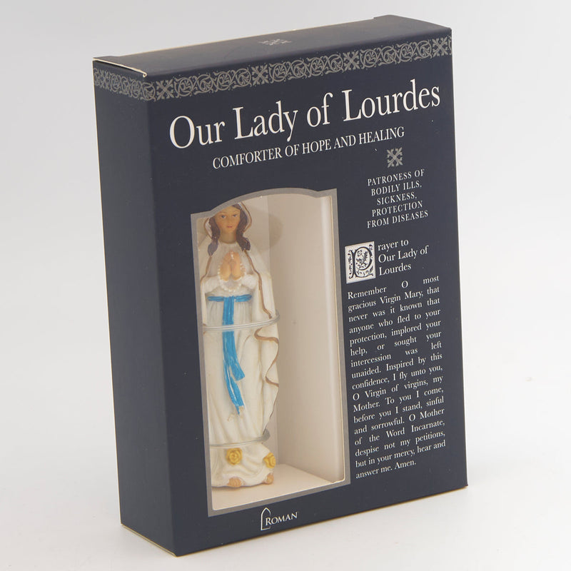 Our Lady of Lourdes Statue 4"H