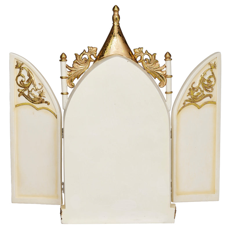 Crucifix Triptych Scene 14"H