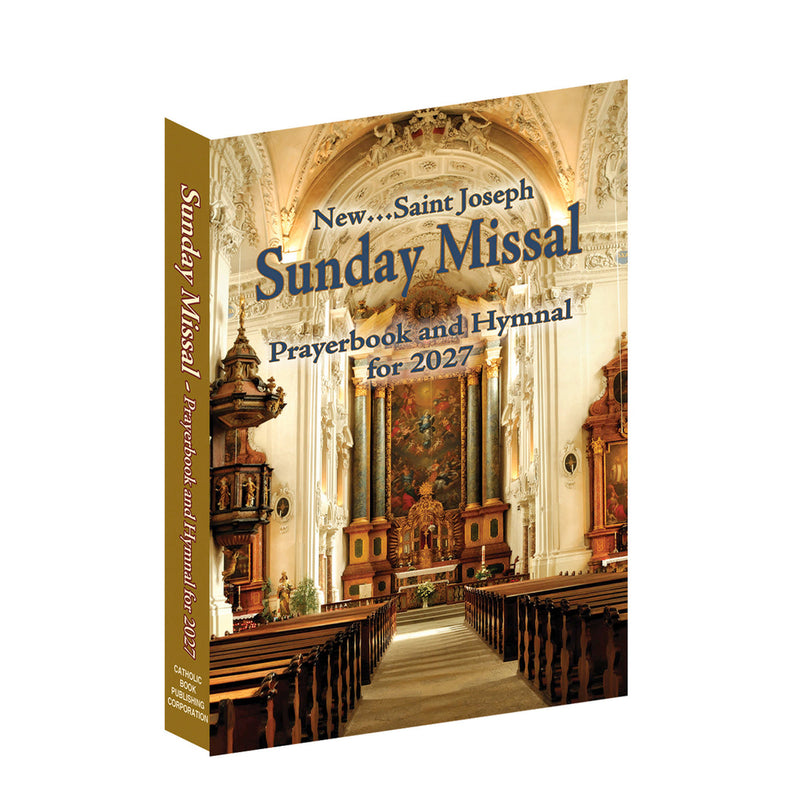 2027 St. Joseph Sunday Missal, Prayerbook and Hymnal cover, item 2027-04