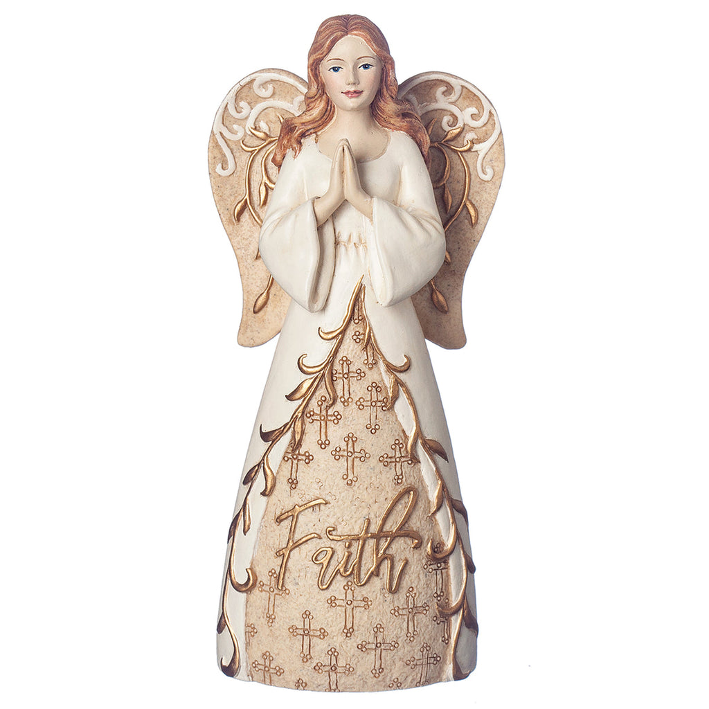 Faith Praying Angel Figure 6"H