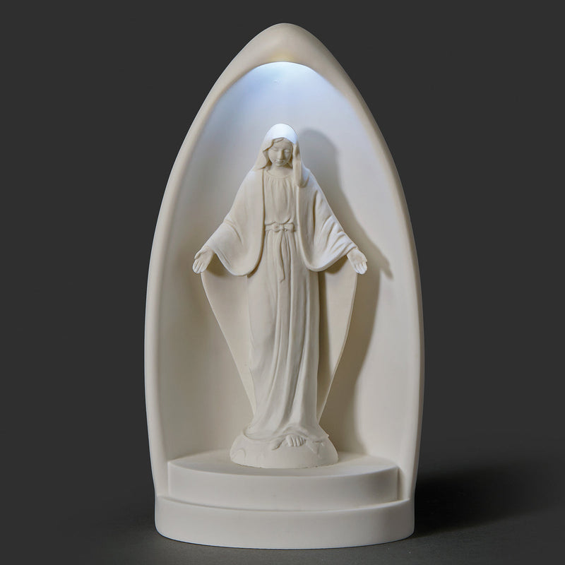 Our Lady of Grace LED Dome 8"H