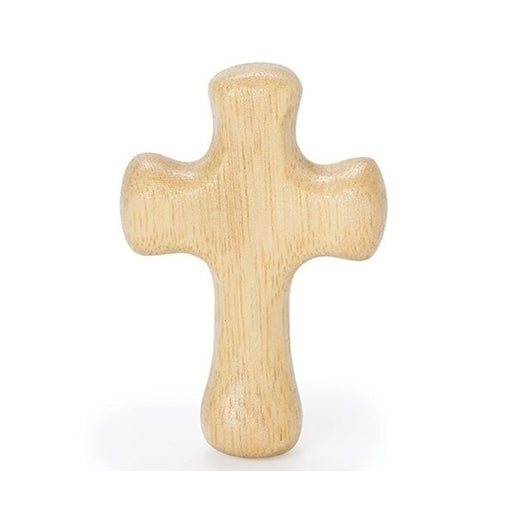 Roman Comfort Cross Light Wood 2.5"