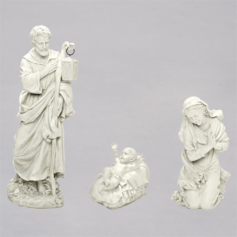 Joseph's Studio 3-Piece Set 27" Scale Holy Family Ivory