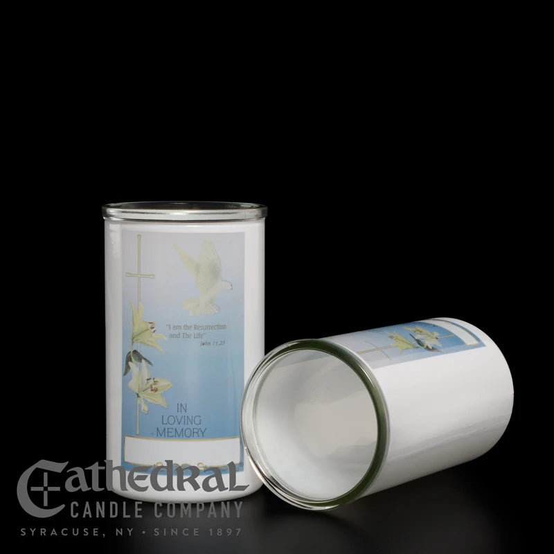 Cathedral In Loving Memory Candle & Globes | All Souls' Day