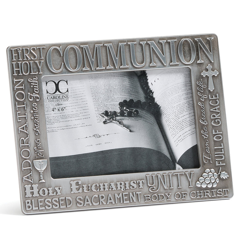 First Communion Word Frame - 4x6 | Caroline Collection
