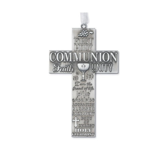 Caroline Collection Communion Word Cross 7.5"
