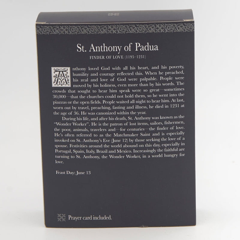 Anthony - St. Anthony Finder of Love Statue 4.25"H