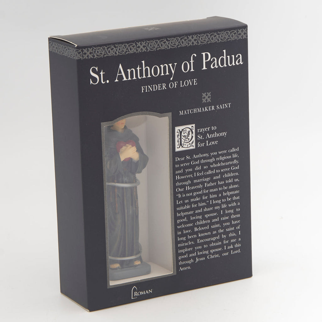 Anthony - St. Anthony Finder of Love Statue 4.25"H