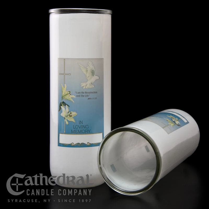 Cathedral In Loving Memory Candle & Globes | All Souls' Day