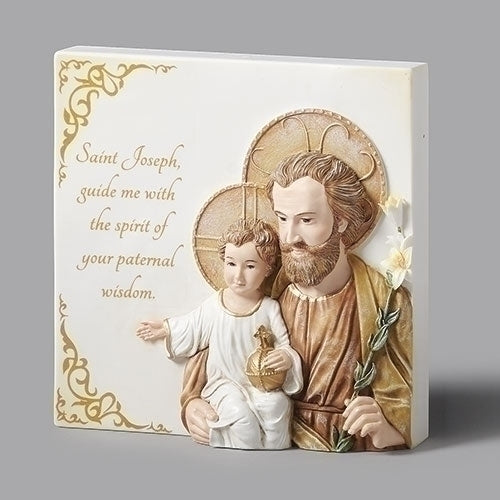 Joseph Most Chaste 3D Plaque 4.5"