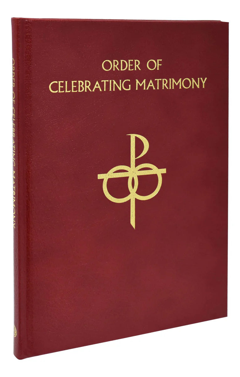 The Order of Celebrating Matrimony, Deluxe Leather Edition | Catholic Book Publishing