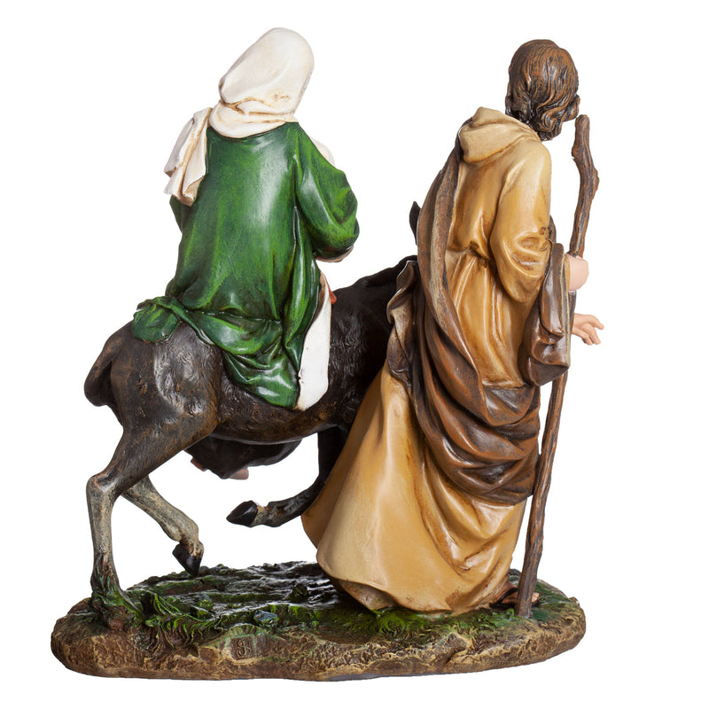 Flight into Egypt Statue 9"H
