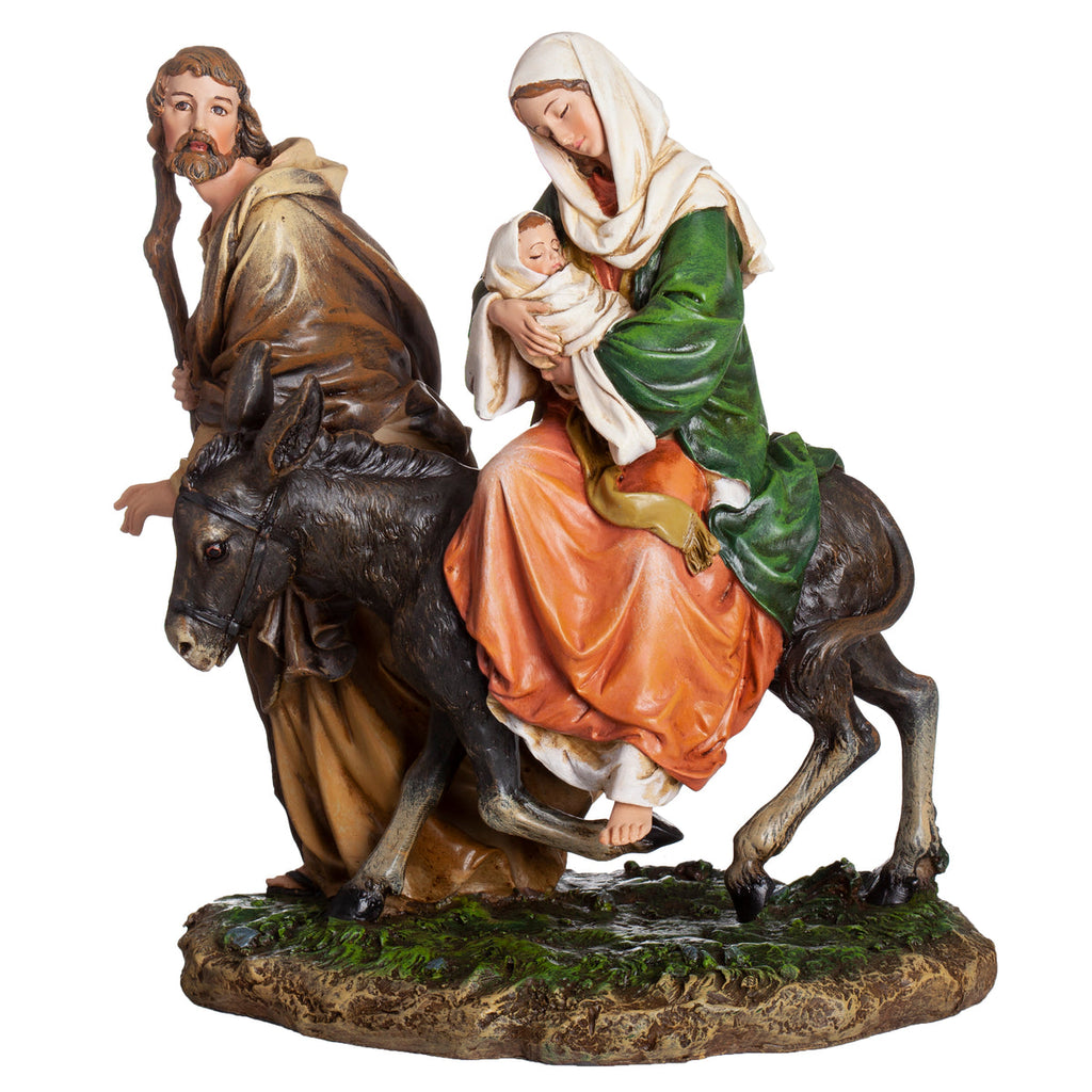 Flight into Egypt Statue 9"H