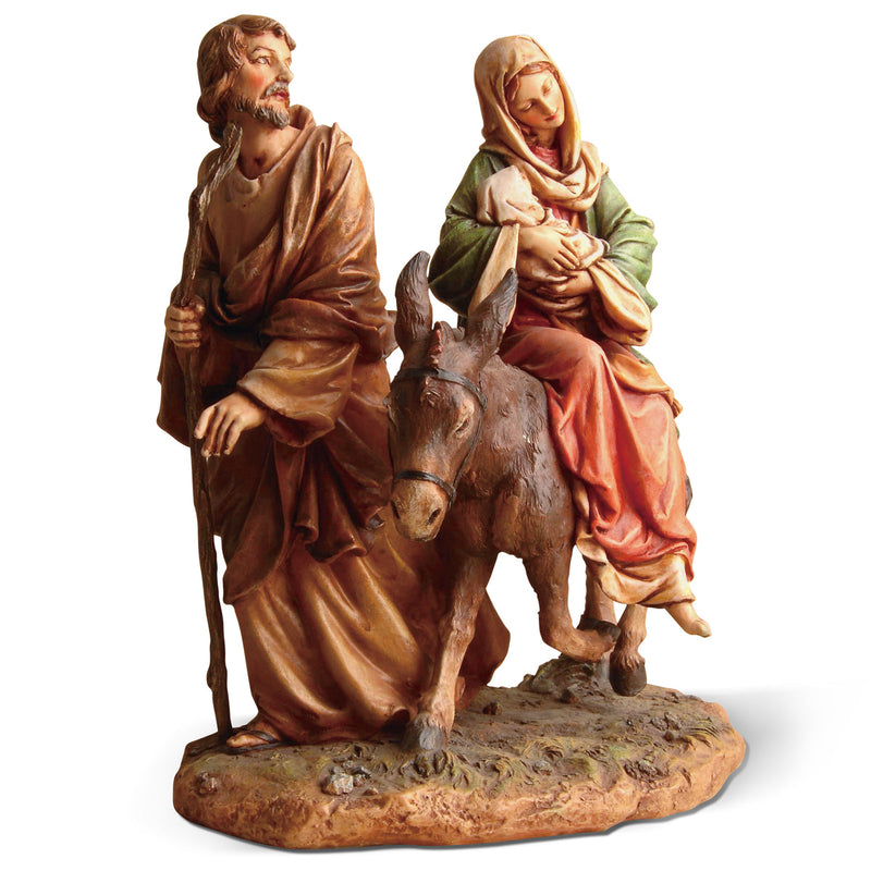 Flight into Egypt Statue 9"H