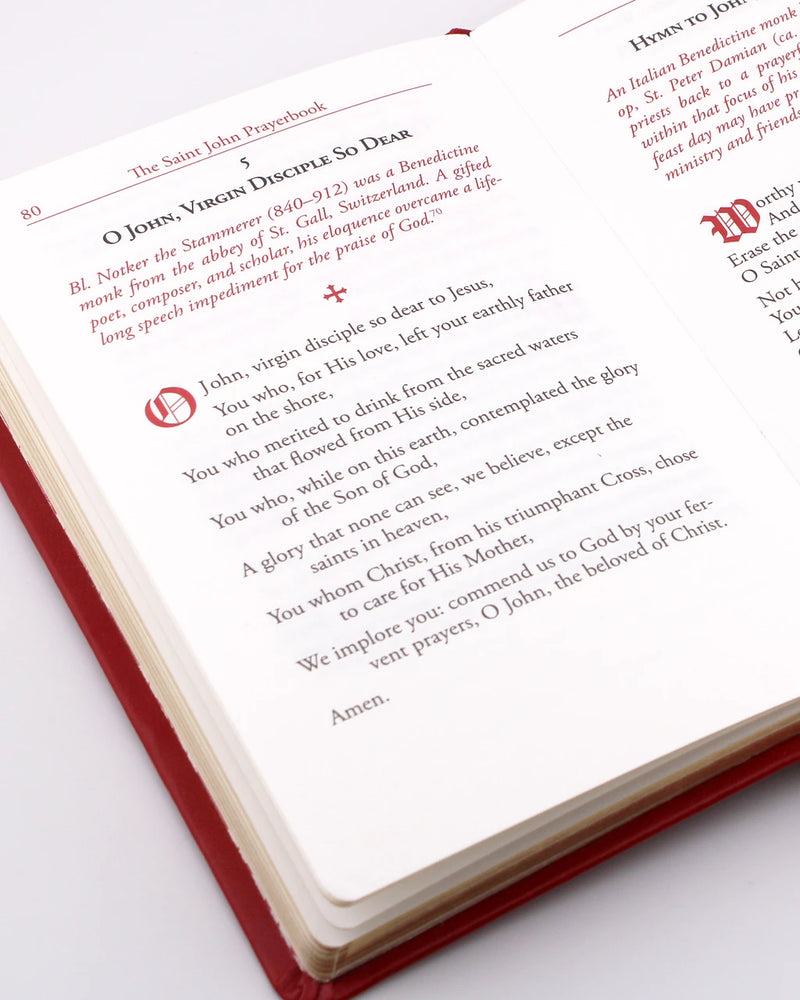 The Saint John Prayerbook: Biblical Meditations and Prayers Inspired by the Beloved Disciple | TAN Books