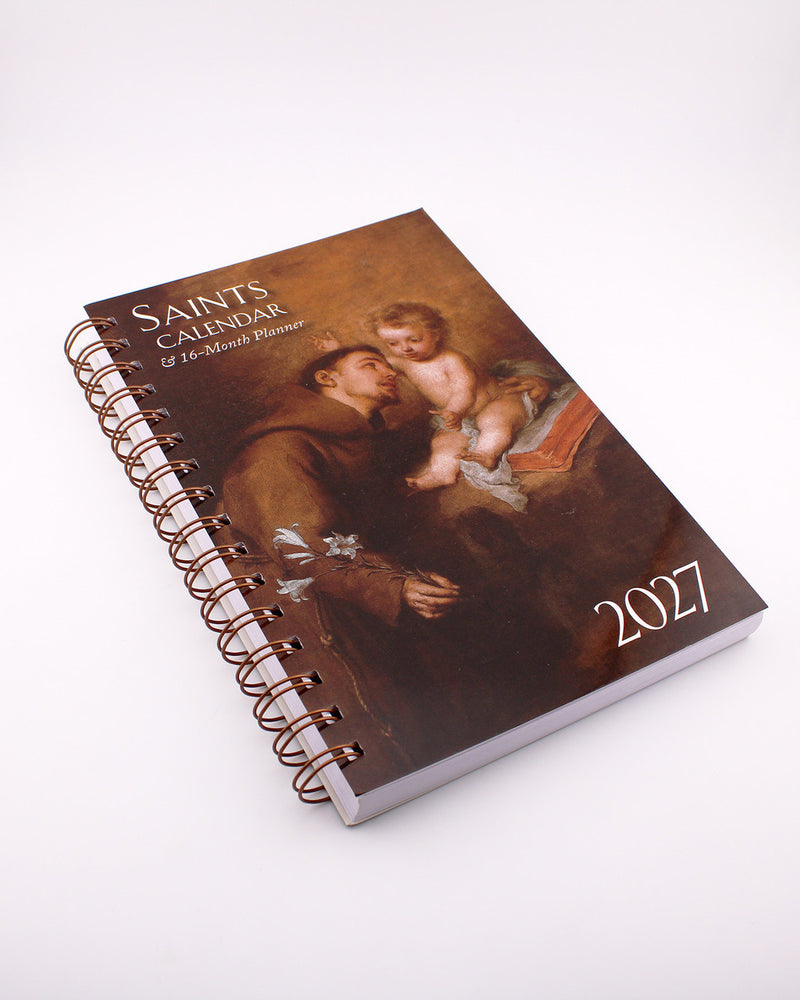 2027 Saints Calendar and Planner | TAN Books