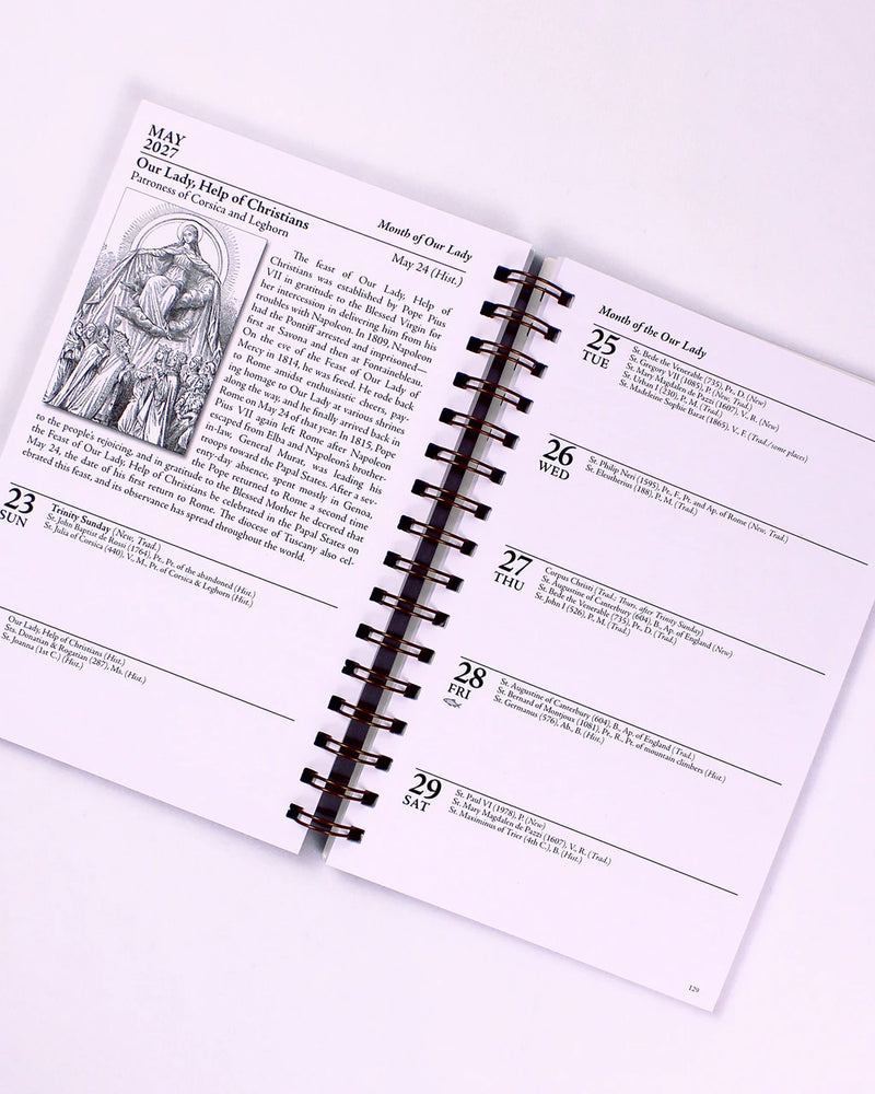 2027 Saints Calendar and Planner | TAN Books