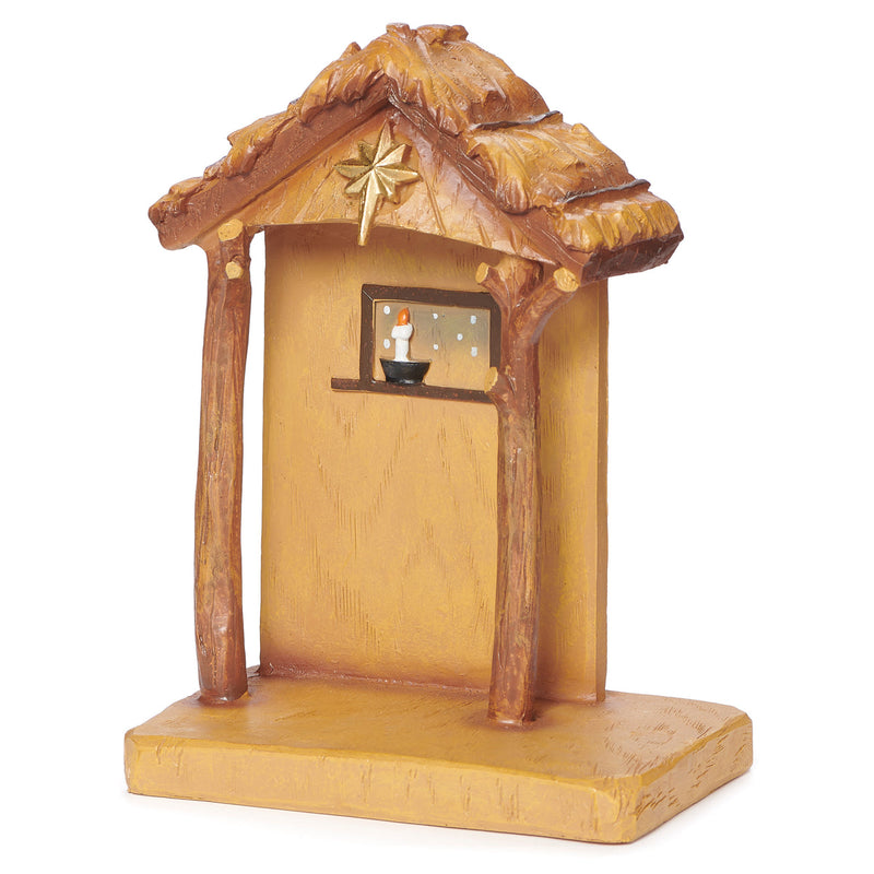 Nativity with Stable 8"H 11pc set