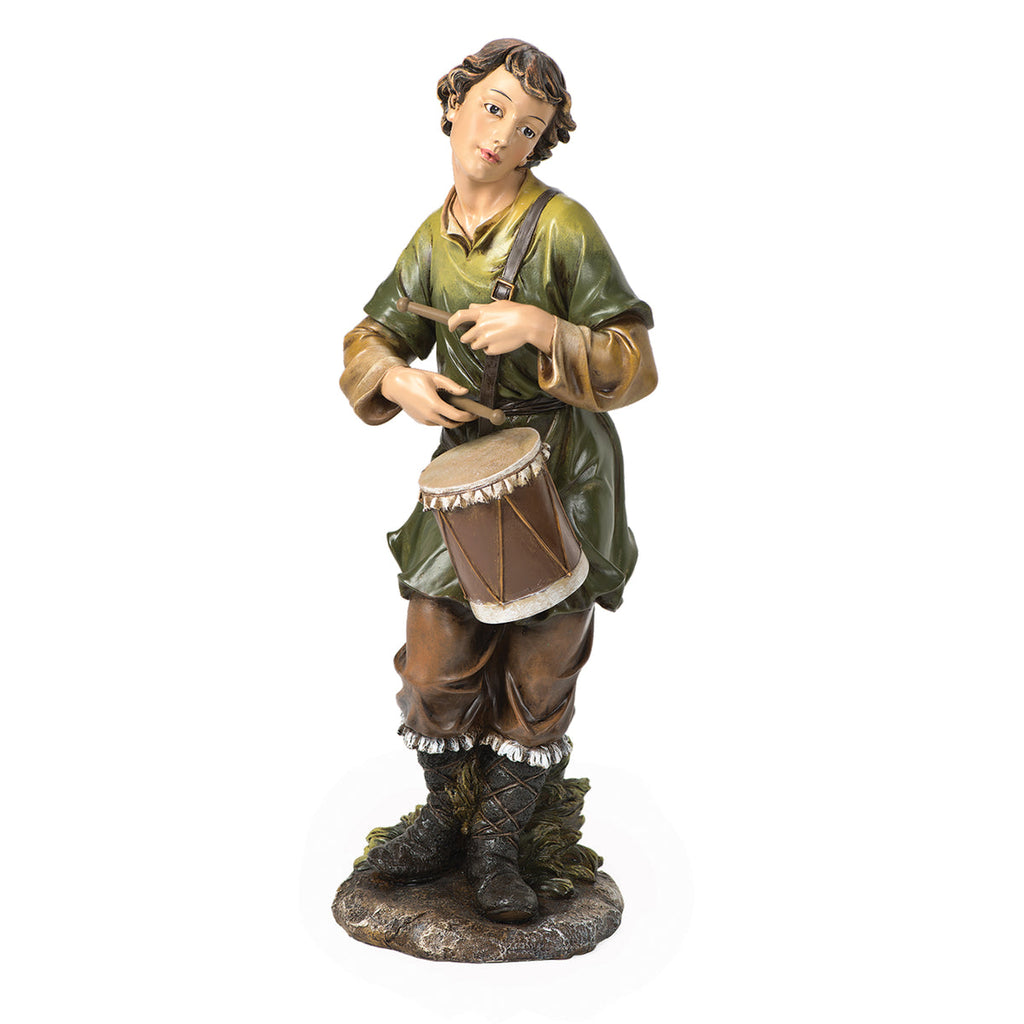 Drummer Boy Nativity Figure in Color 24"H