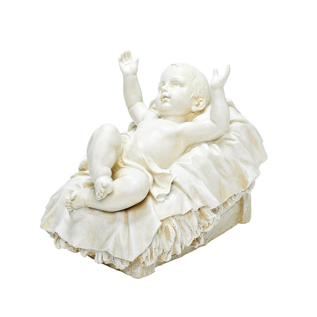 Baby Jesus Nativity Figure in Ivory 10.5" H