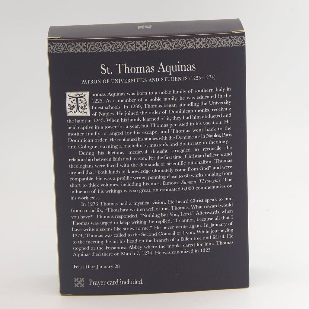Thomas - St. Thomas Aquinas Figure 4"H