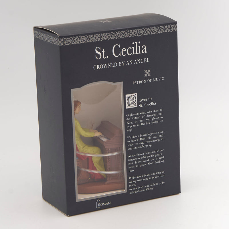 Cecilia - St. Cecilia Statue 3.25"H