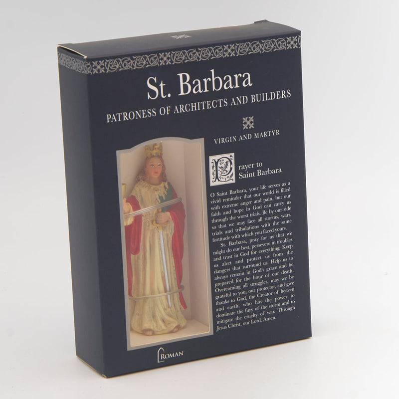 Barbara - St. Barabara Statue 3.75"H
