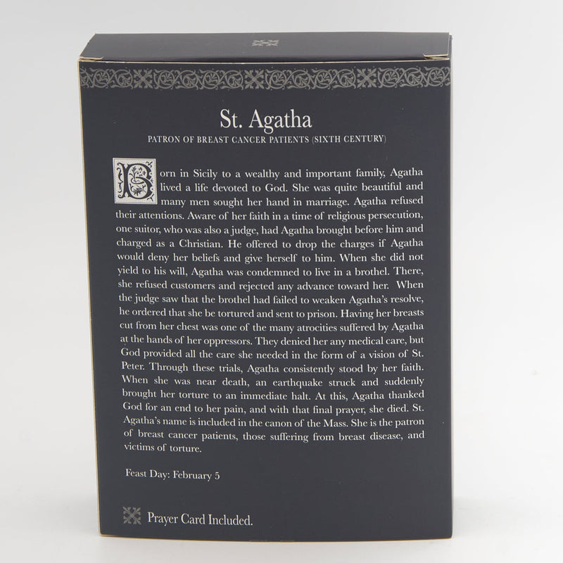 Agatha - St. Agatha Statue 3.75"H