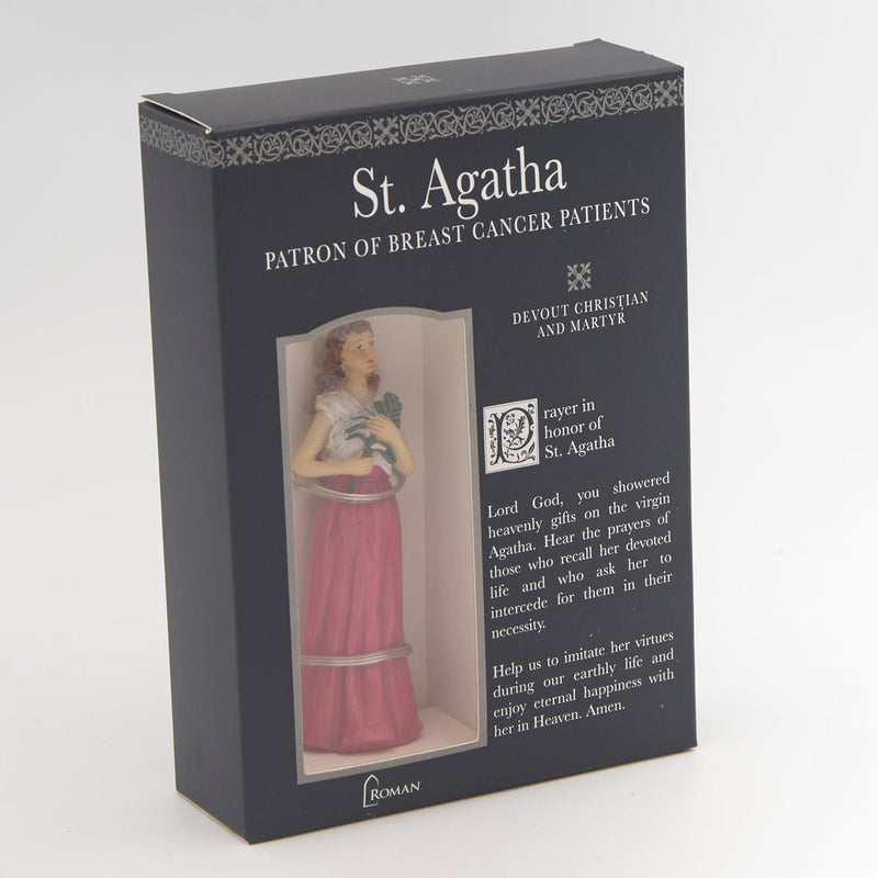Agatha - St. Agatha Statue 3.75"H
