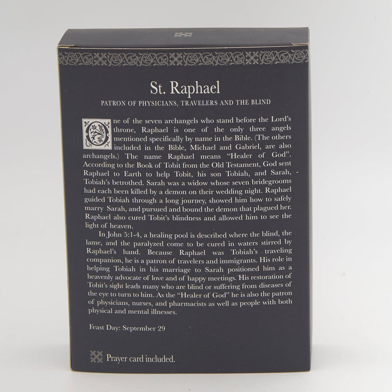 Raphael - St. Raphael Figure 3.75"H