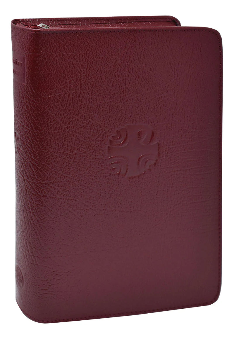 Christian Prayer Large Type Leather Zipper Case | Catholic Book Publishing