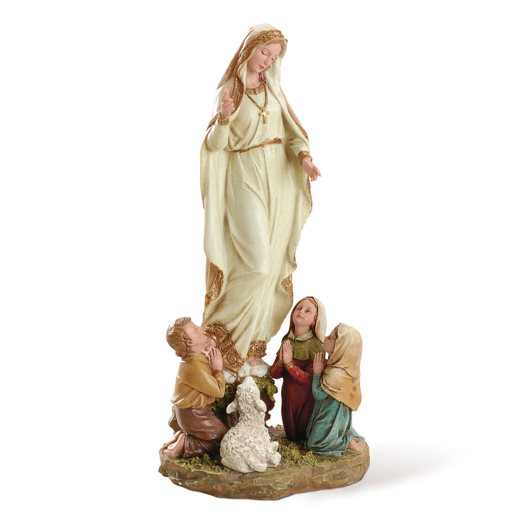 Our Lady of Fatima Statue 12"H