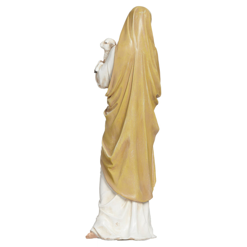 L'innocence Madonna and Child with Lamb Statue 12"H