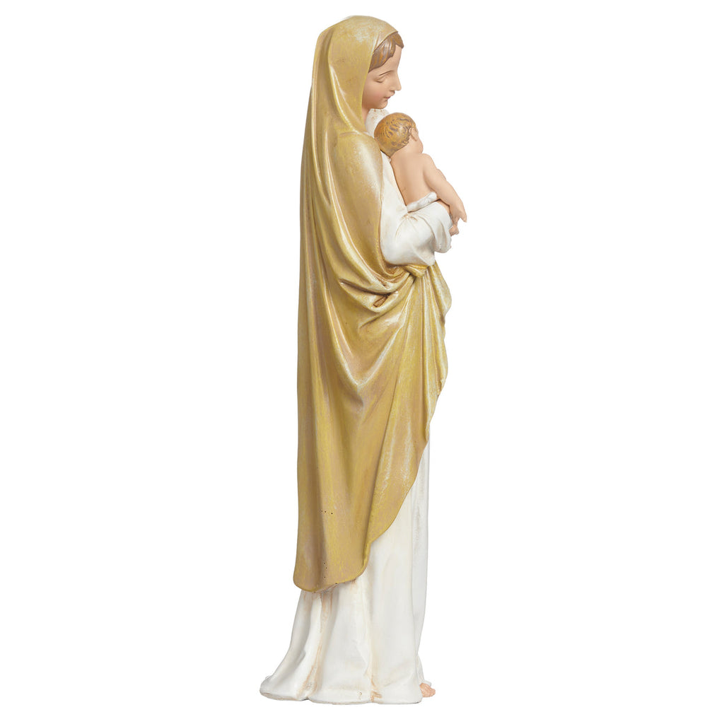 L'innocence Madonna and Child with Lamb Statue 12"H