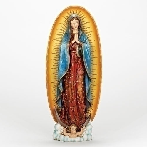 Our Lady of Guadalupe Statue 18.5"H