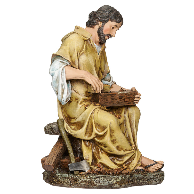 Joseph - St. Joseph the Carpenter Statue 10.25"H