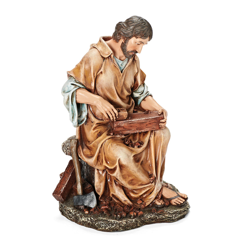 Joseph - St. Joseph the Carpenter Statue 10.25"H