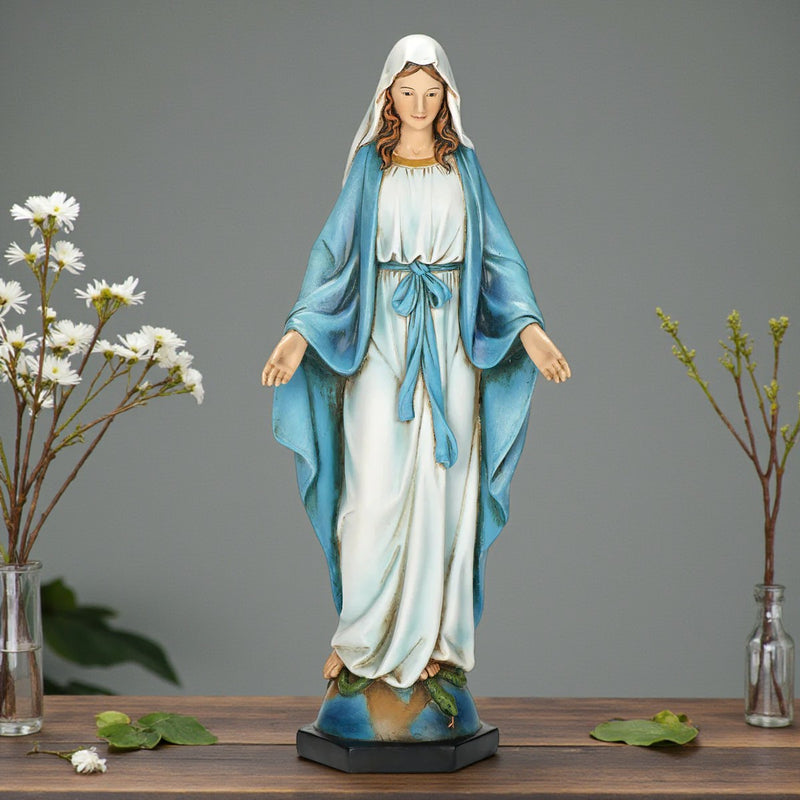 Our Lady of Grace Statue 10.25"H | Roman Joseph's Studio
