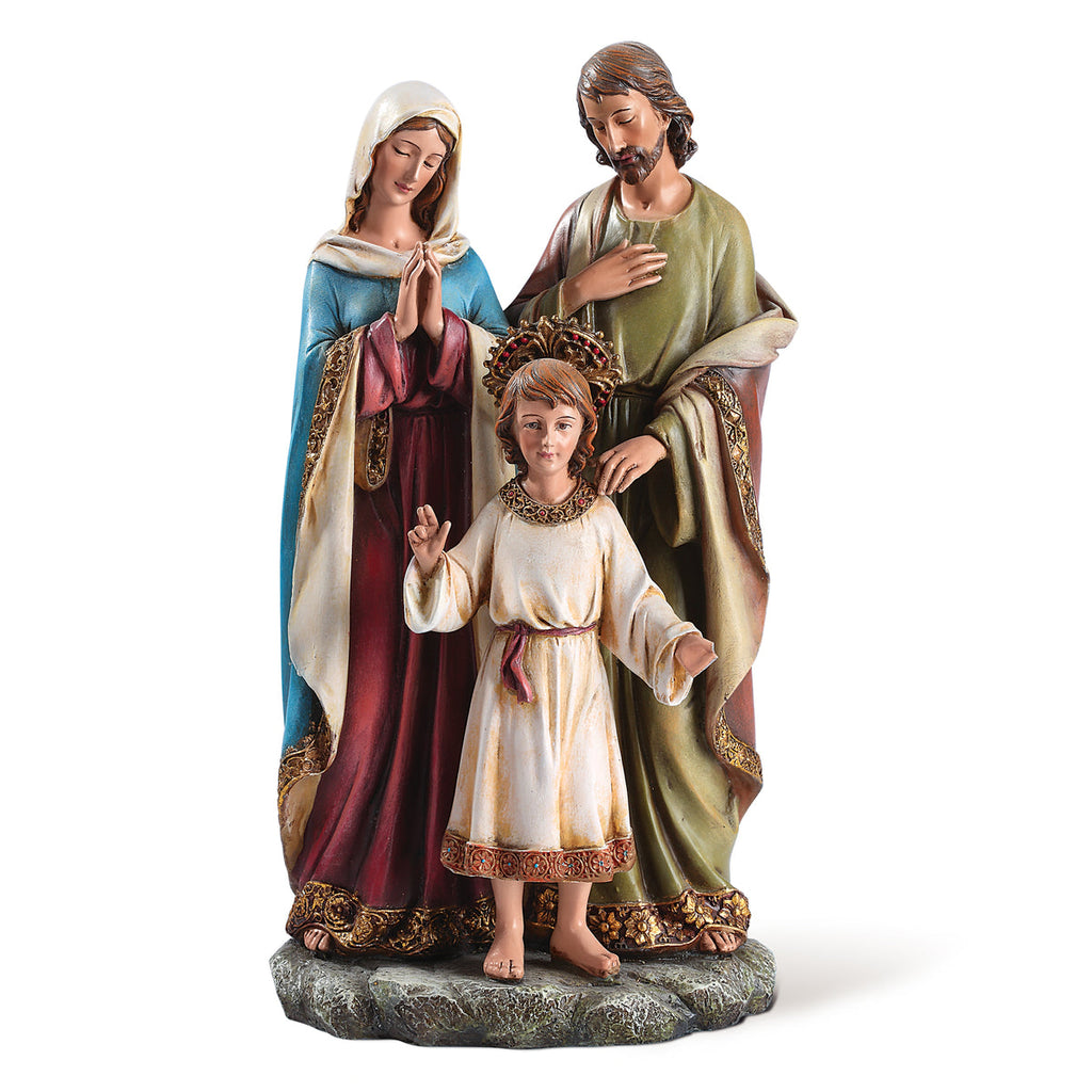Holy Family with Child Statue 9.75"H