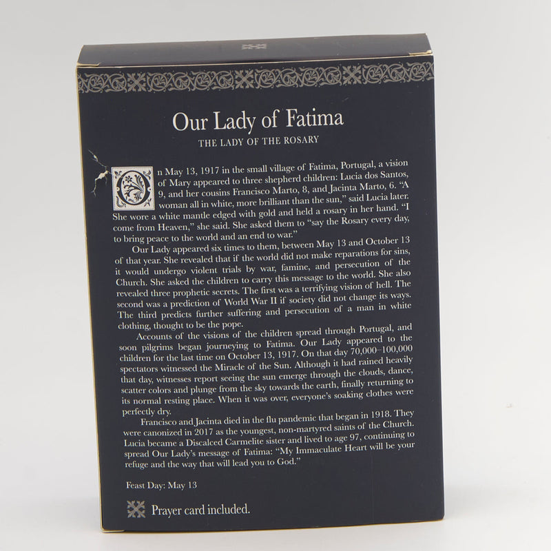 Our Lady of Fatima Statue 4"H