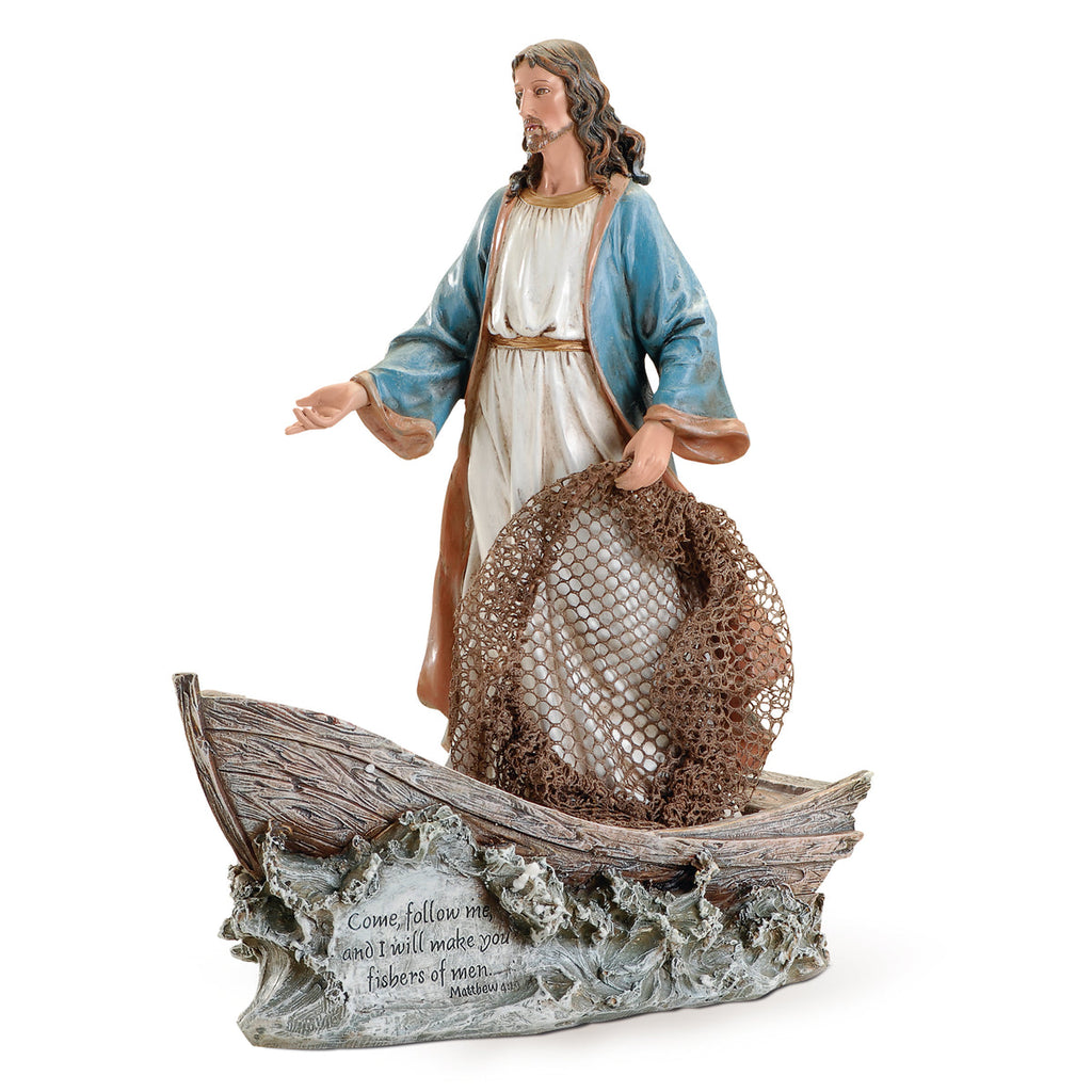 Christ the Fisherman Statue 11.25"H