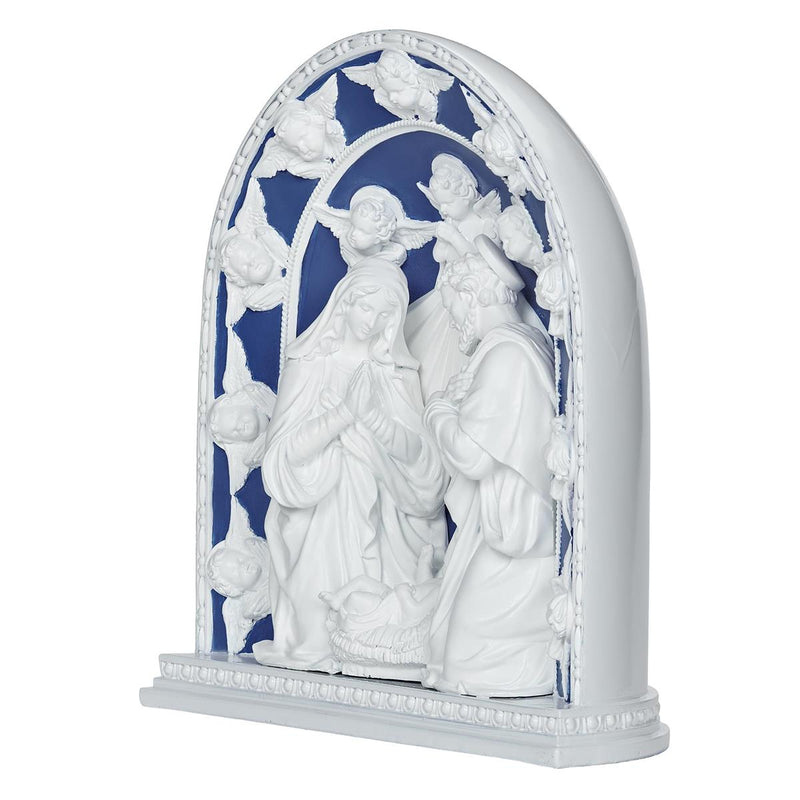 Roman 12"H Tabletop Nativity Della Robbia - additional product view