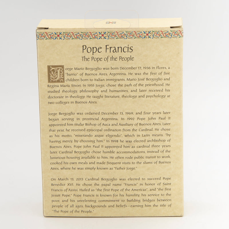Pope Francis Figure 4"H