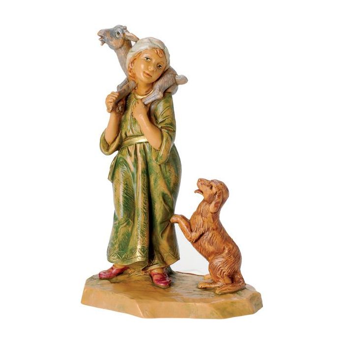 Ethan the Shepherd with Animals 5" Scale