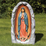 Roman 36"H Our Lady of Guadalupe Grotto Garden Statue