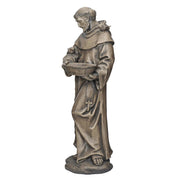 Roman 44.5"H St. Francis Bird Feeder Garden Statue - additional product view
